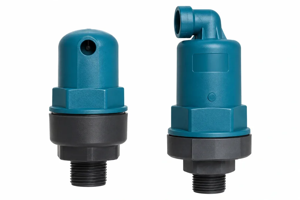 VALVULA ELIMINADORA AIRE POLIPROPILENO TRIPLE EFECTO