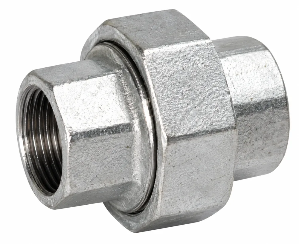 UNION DE TOPE GALVANIZADA CLASE 150