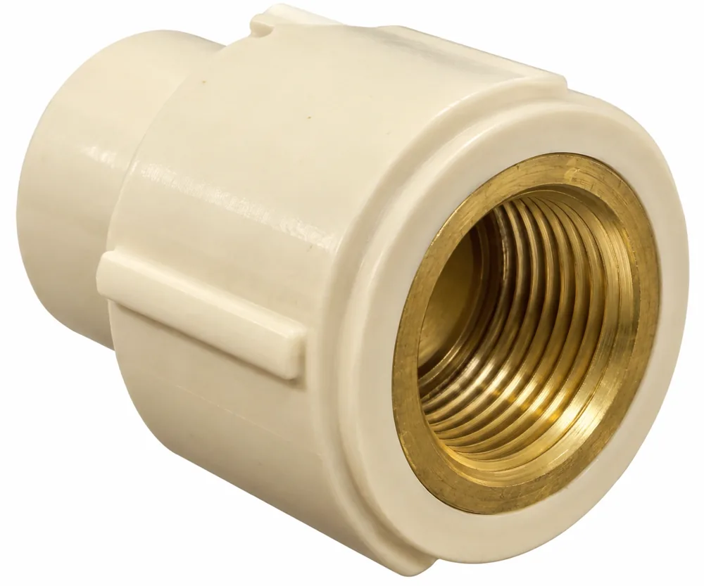 ADAPTADOR HEMBRA CPVC INSERTO METALICO ROSCA NPT