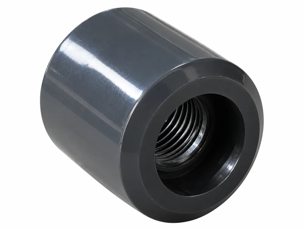 REDUCCION BUSHING PVC SCH 80 PARA MANOMETRO