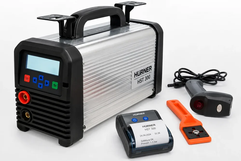 MAQUINA ELECTROFUCION PARA TUBO POLIETILENO