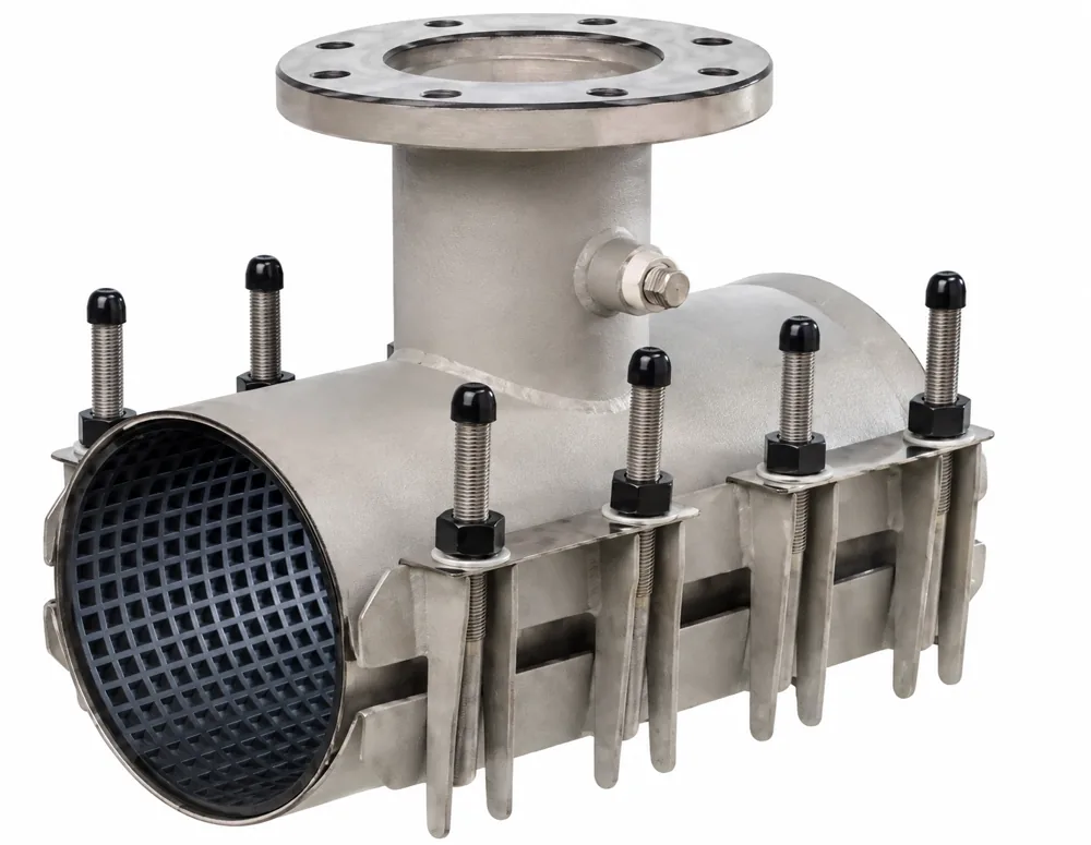 TEE PARTIDA INOX 304 DERIVACION/BRIDA ANSI CLASE 150