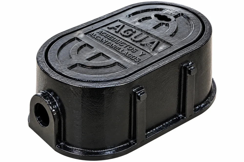 CAJA HIERRO FUNDIDO PARA MEDIDOR