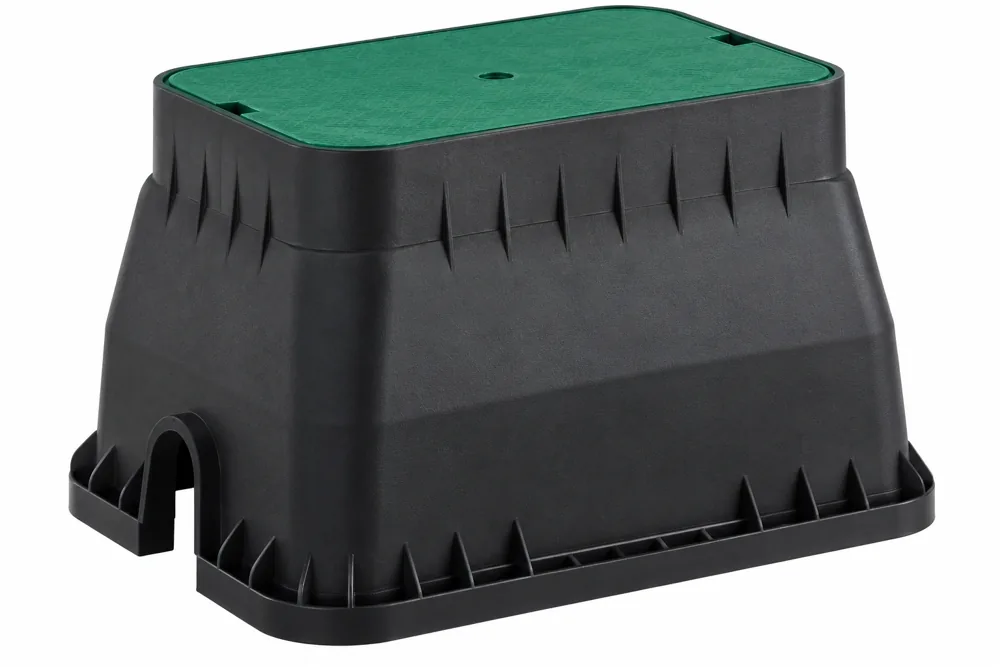 CAJA PLASTICA PARA VALVULA RECTANGULAR