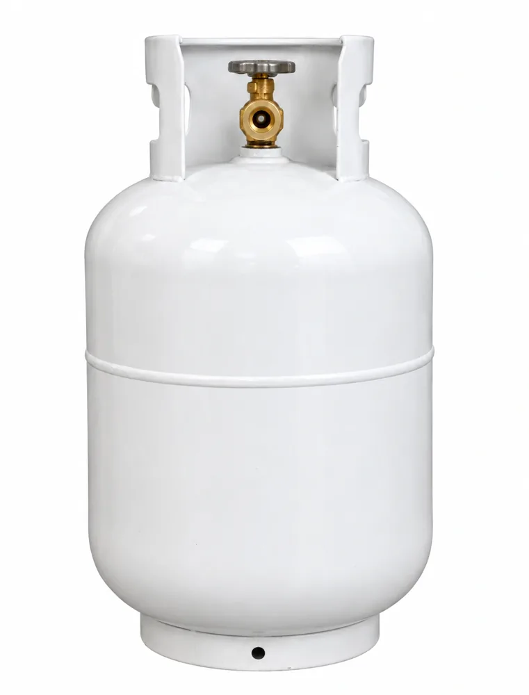 CILINDRO PARA GAS 25LBS VACIO CON VALVULA POL