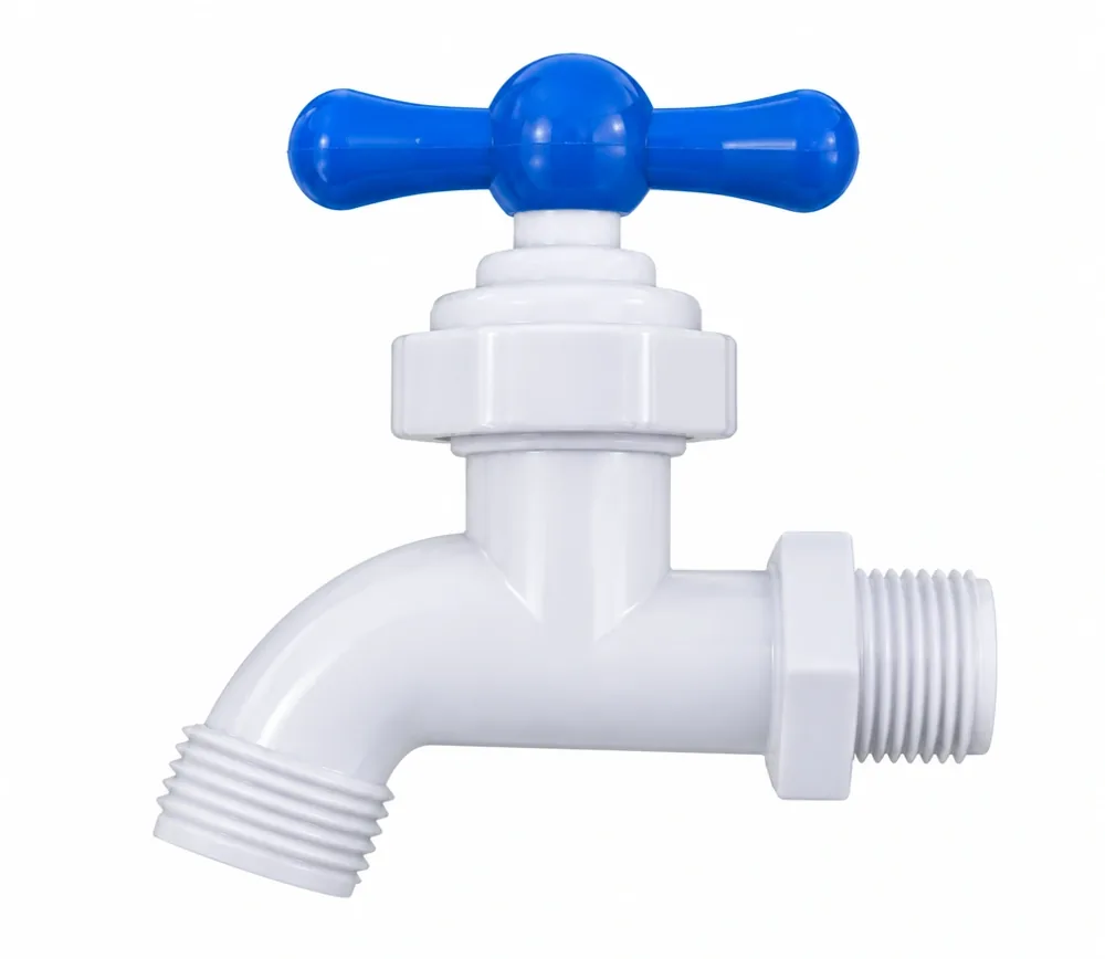 LLAVE CHORRO PVC ROSCA NPT
