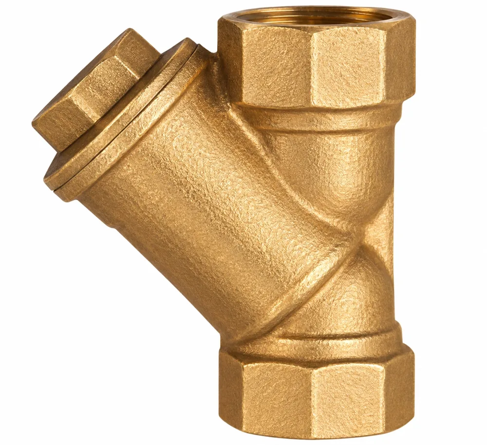FILTRO STRAINER TIPO Y BRONCE AGUA ROSCA NPT