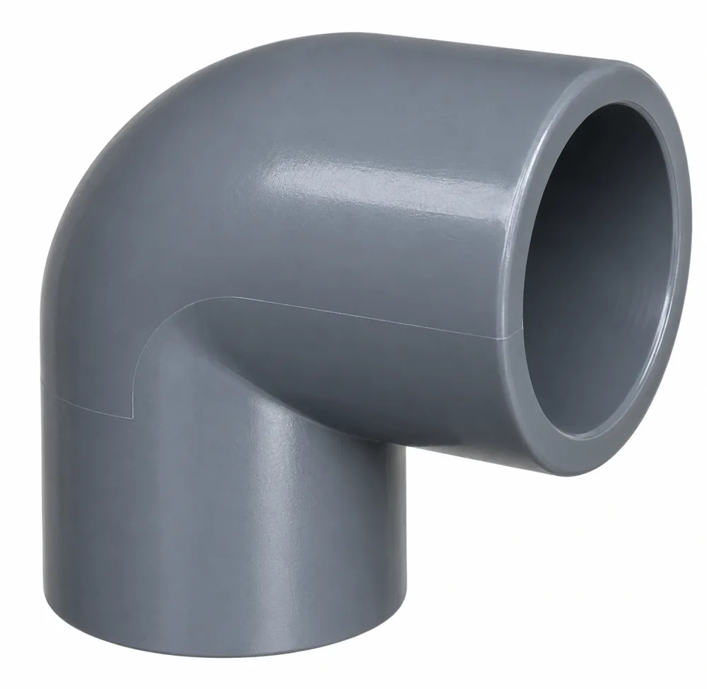 CODO LISO DE 90 GRADOS PVC SCH80
